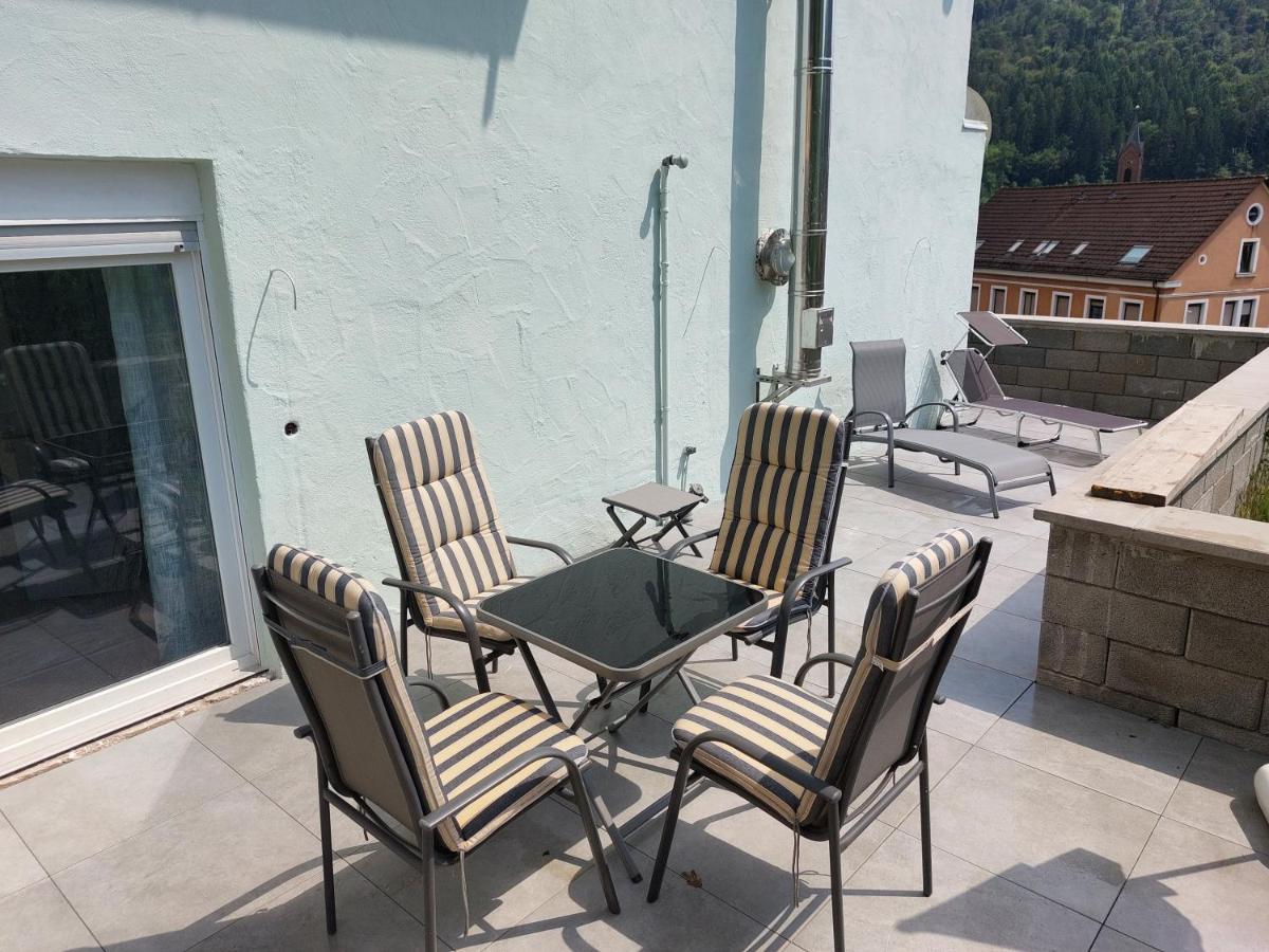 Ferienwohnung Unterm Rappenfels Hinterweidenthal Eksteriør billede